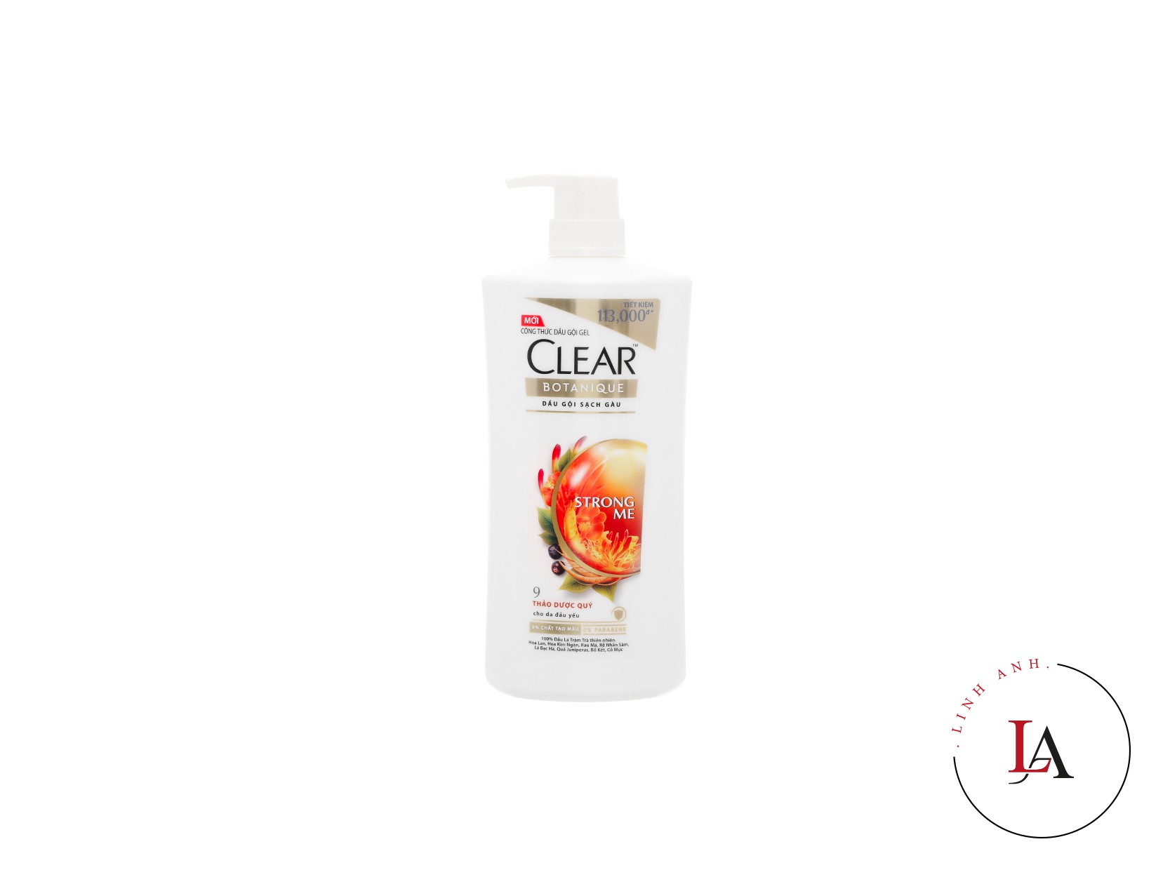 Dầu gội Clear thảo dược 900g/882ml